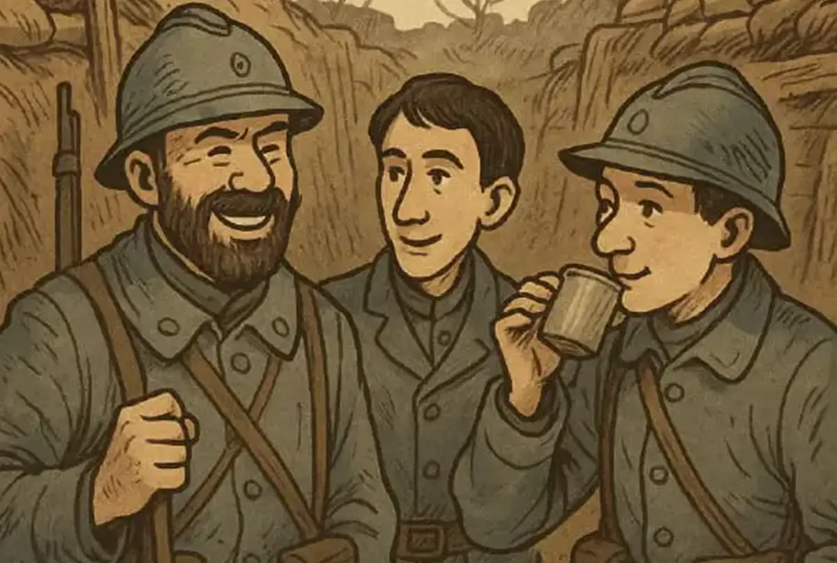 Drôle de poilus  – mini série 10x3mn